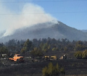 Photo of the Beulah Hill Fire taken by Charla Cook of the Pueblo Association of REALTORS®.