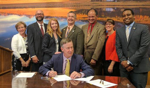 Governor Hickenlooper Signs Sunset Bill 215