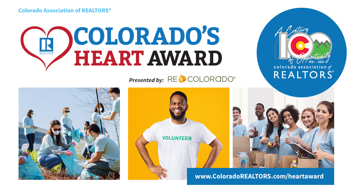 Colorado's Heart Award, volunteers helping community.