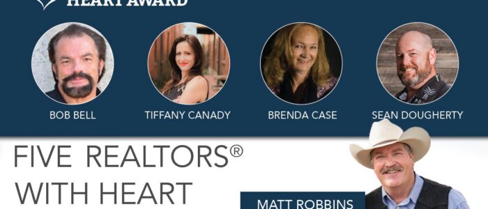 Colorado's Heart Award, Five Realtors® featured.