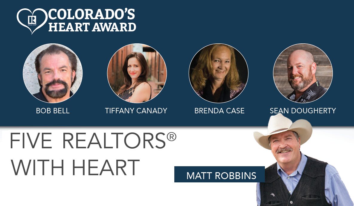 Colorado's Heart Award, Five Realtors® featured.
